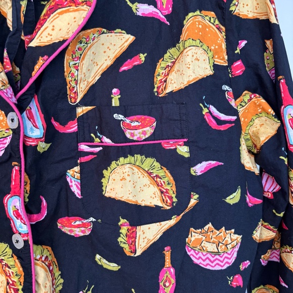 Printfresh Guac On Long Pajama Set Size L - Picture 9 of 16